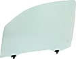 Front, Driver Side Door Glass, Green Tint, Replaces NAGS No. FD23324 GTYN