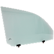 2009 Toyota 4Runner - Front, Passenger Side Door Glass, Green Tint, FD21878GTY