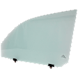 Front, Driver Side Door Glass, Green Tint, Replaces NAGS Number FD21879GTY