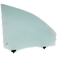 Front, Passenger Side Door Glass, Green Tint, FD22038GTY