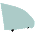 Front, Passenger Side Door Glass, Green Tint, Replaces NAGS Number FD23622GTY