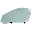 Front, Driver Side Door Glass, Green Tint, Replaces NAGS Number FD23623GTY
