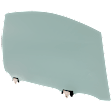 Front, Passenger Side Door Glass, Green Tint, with Clip, Replaces NAGS No. FD26925GTY