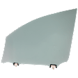 Front, Passenger Side Door Glass, Green Tint, with Clip, Replaces NAGS No. FD26925GTY