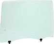 Rear, Passenger Side Door Glass, Green Tint, 4-Door, Crew Cab Pickup/4-Door, Extended Crew Cab Pickup, Replaces NAGS No. FD23325 GTYN