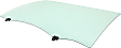 Rear, Passenger Side Door Glass, Green Tint, 4-Door, Crew Cab Pickup/4-Door, Extended Crew Cab Pickup, Replaces NAGS No. FD23325 GTYN