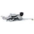 Rear, Driver Side Power Window Regulator, With Motor