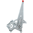 Rear, Driver Side Window Regulator, Power