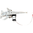 Rear, Driver Side Window Regulator, Power
