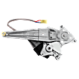 2008 Toyota Yaris - Sedan Rear, Passenger Side Power Window Regulator, With Motor