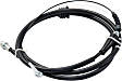 Parking Brake Cable, 6 Cyl., 3.0L Engine, For 4WD Models With Short Bed