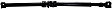 Rear Driveshaft, Four Wheel Drive, Automatic/Manual Transmission, Crew Cab Pickup/Extended Cab Pickup