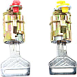 Door Lock Cylinder, Set of 2, Keys Included