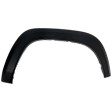 Rear, Passenger Side Fender Trim, Textured Black