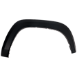 Rear, Passenger Side Fender Trim, Textured Black, CAPA Certified