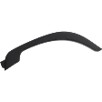 Rear, Driver Side, Outer Fender Trim, Textured Black