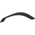 Rear, Driver Side, Outer Fender Trim, Textured Black