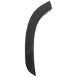 Rear, Driver Side, Front Section Fender Trim, Textured Black