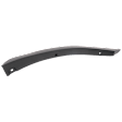 Rear, Driver Side, Front Section Fender Trim, Textured Black