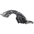 Rear, Passenger Side Fender Liner, Japan/USA Built Vehicle