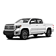 Classic Soft Tri-Fold Vinyl Tonneau Cover - Fits Approx. 5 ft. 6 in. Bed Fleetside, w/o Cargo