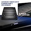 Classic Soft Tri-Fold Vinyl Tonneau Cover - Fits Approx. 5 ft. 6 in. Bed Fleetside, w/o Cargo