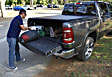 Classic Soft Tri-Fold Vinyl Tonneau Cover - Fits Approx. 6 ft. 6 in. Bed Fleetside, w/o Cargo