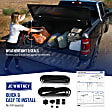 Classic Soft Tri-Fold Vinyl Tonneau Cover - Fits Approx. 6 ft. 6 in. Bed Fleetside, w/o Cargo