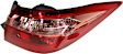 Passenger Side, Outer Tail Light, with Bulb, Halogen, Clear and Red Lens, CE/L/LE/LE Eco Models, 4 Cyl., 1.8L Engine, CAPA Certified