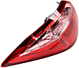 Driver Side, Outer Tail Light, with Bulb, Halogen, Clear and Red Lens, CE/L/LE/LE Eco Models, 4 Cyl., 1.8L Engine