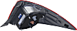 Driver Side, Outer Tail Light, with Bulb, Halogen, Clear and Red Lens, CE/L/LE/LE Eco Models, 4 Cyl., 1.8L Engine