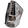 Passenger Side Tail Light, without Bulb, Halogen, Clear Lens, CAPA Certified