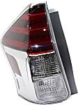 2015-2018 Toyota Prius V - Driver Side Tail Light, with Bulb, LED, Clear and Red Lens