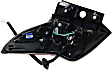 Passenger Side, Outer Tail Light, with Bulb, Halogen, Clear and Red Lens, 4 Cyl., 2.5L Engine, Standard Type, Japan/North America Built Vehicle
