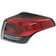 Passenger Side, Outer Tail Light, with Bulb, Halogen, Clear and Red Lens, 4 Cyl., 2.5L Engine, Standard Type, Japan/North America Built Vehicle, CAPA Certified