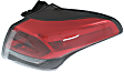 Passenger Side, Outer Tail Light, with Bulb, Halogen, Clear and Red Lens, 4 Cyl., 2.5L Engine, Standard Type, Japan/North America Built Vehicle, CAPA Certified