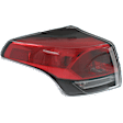 Driver Side, Outer Tail Light, with Bulb, Halogen, Clear and Red Lens, 4 Cyl., 2.5L Engine, Standard Type, Japan/North America Built Vehicle, CAPA Certified