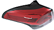 Driver Side, Outer Tail Light, with Bulb, Halogen, Clear and Red Lens, 4 Cyl., 2.5L Engine, Standard Type, Japan/North America Built Vehicle, CAPA Certified