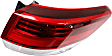 Passenger Side, Outer Tail Light, with Bulb, LED, Clear and Red Lens, CAPA CERTIFIED