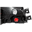 Passenger Side, Outer Tail Light, without Bulb, Halogen, Red Lens, SE Model