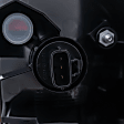 Driver Side Tail Light, with Bulb, Halogen, Clear and Red Lens