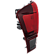 Driver Side Tail Light, with Bulb, Halogen, Clear and Red Lens