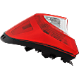Driver Side, Outer Tail Light, without Bulb, Halogen, Clear and Red Lens, 4 Cyl., 2.0L Engine