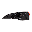 2021 Toyota Corolla - Passenger Side, Outer Halogen Tail Light, Without bulb(s), Mounts On Body, Japan Built Vehicle, OE Replacement