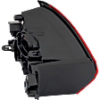 Passenger Side, Lower Tail Light, with Bulb, LED, 4 Cyl., 1.8L Engine, CAPA CERTIFIED