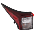 Driver Side, Outer Tail Light, with Bulb, LED, Clear and Red Lens, 4 Cyl., 1.8L Engine