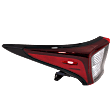 Driver Side, Outer Tail Light, with Bulb, LED, Clear and Red Lens, 4 Cyl., 1.8L Engine