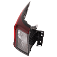 Driver Side, Outer Tail Light, with Bulb, LED, Clear and Red Lens, 4 Cyl., 1.8L Engine