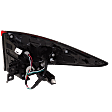 Driver Side, Outer Tail Light, with Bulb, LED, Clear and Red Lens, 4 Cyl., 1.8L Engine