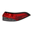 Passenger Side, Outer LED Tail Light, With bulb(s), OE Replacement, CAPA Certified